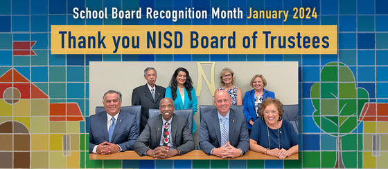 Thank you NISD Board of Trustees